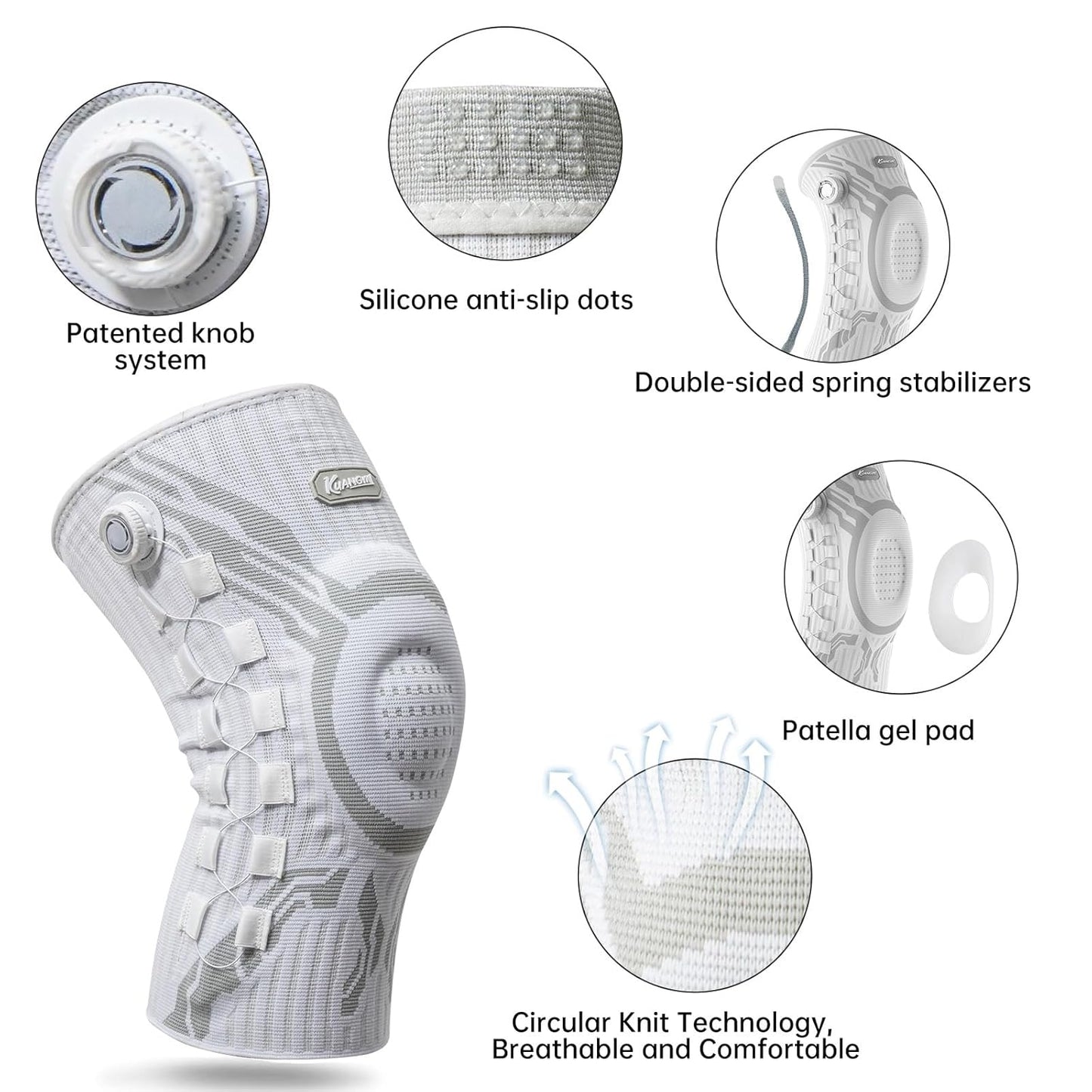 Cylla – Sport-Kniebandage | Stabilität & Komfort